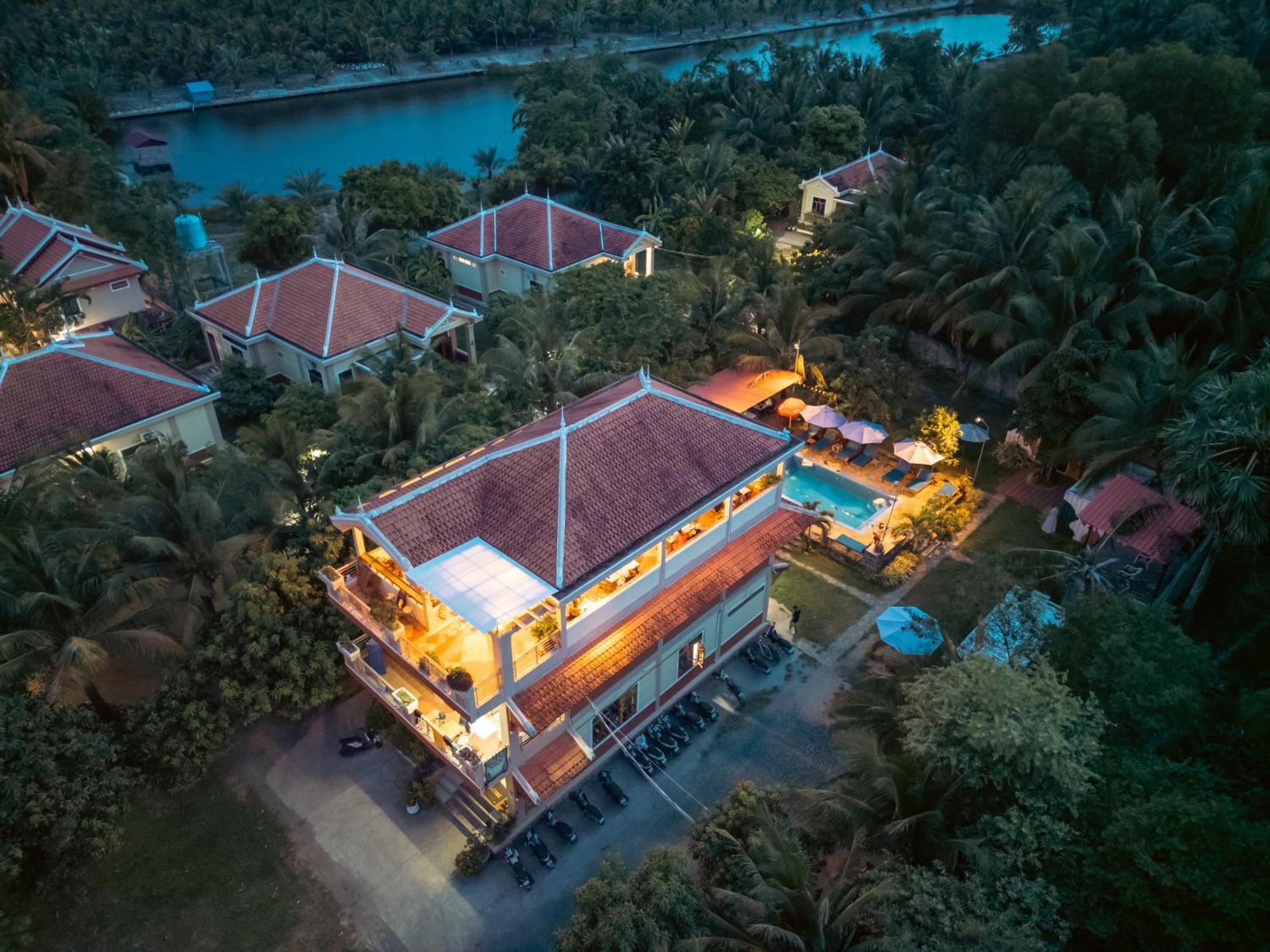 Karma Traders Kampot 호스텔 외부 사진