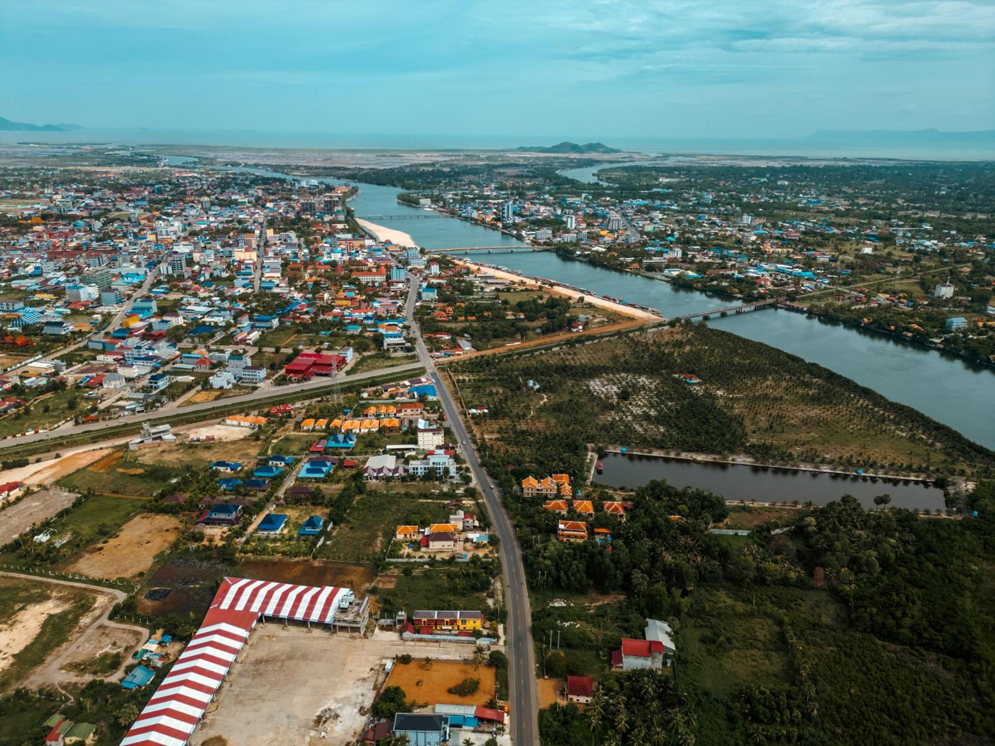 Karma Traders Kampot 호스텔 외부 사진